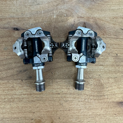 Low Mile! Shimano Deore XT PD-M780 Steel Spindle Clipless MTB Bike Pedals 339g
