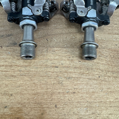 Low Mile! Shimano Deore XT PD-M780 Steel Spindle Clipless MTB Bike Pedals 339g