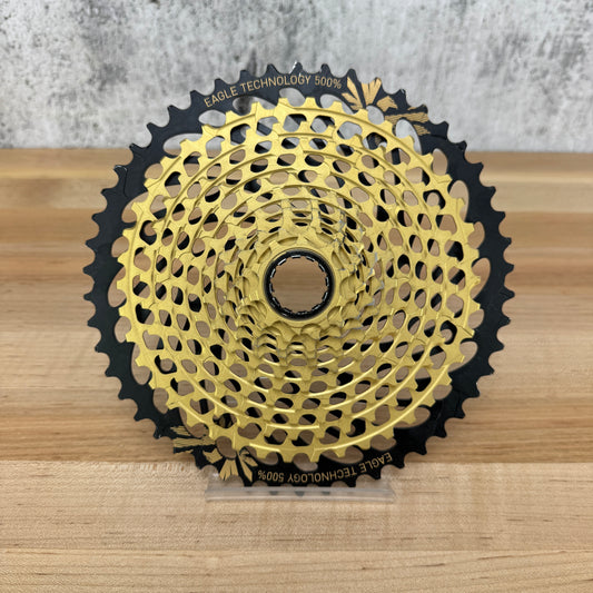 SRAM Eagle XX1 XG-1299 10-50t Gold 12-Speed Bike Cassette "Light Wear" 360g