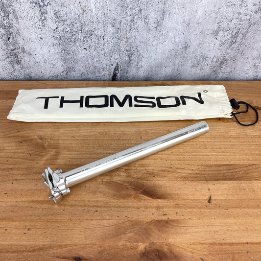 Light Use! Thomson Elite X4 27.2mm x 330mm Silver Alloy Bike Seatpost 235g