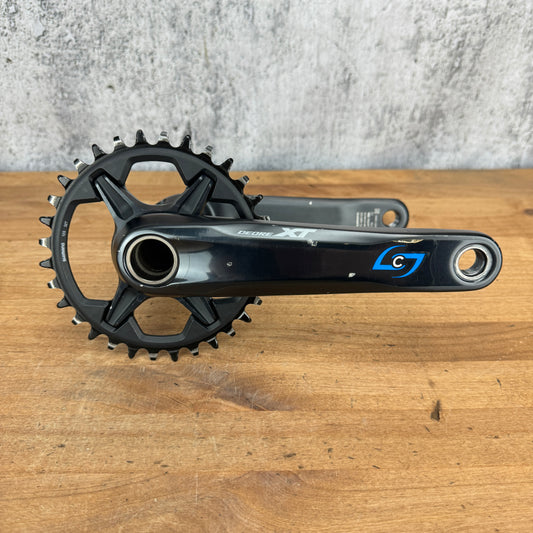 Shimano Deore XT FC-M8120 170mm 32t Stages Right Side Power Meter Crankset