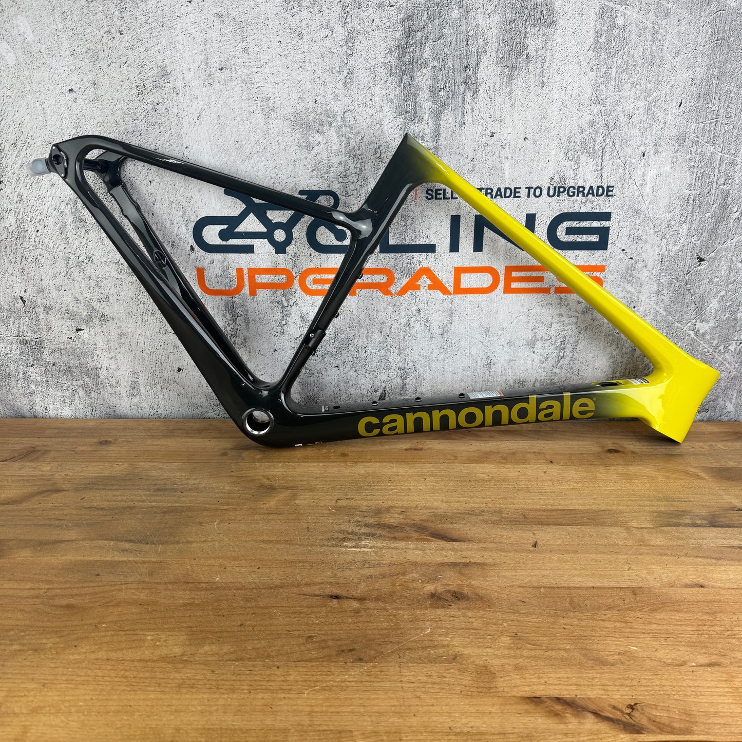 New! Cannondale SuperSix EVO Hi-Mod 48cm Carbon Disc Frameset 700c Laguna Yellow