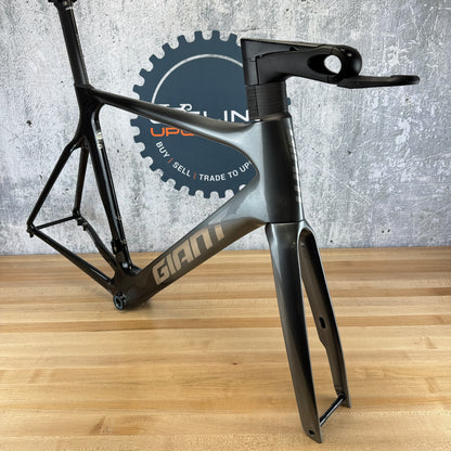 2020 Giant Propel Advanced M/L 57cm Carbon Disc Frameset 700c + Stem