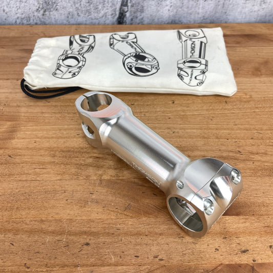 New! Thomson Elite 120mm 31.8mm ±10 Degree Silver Alloy Bike Stem 175g