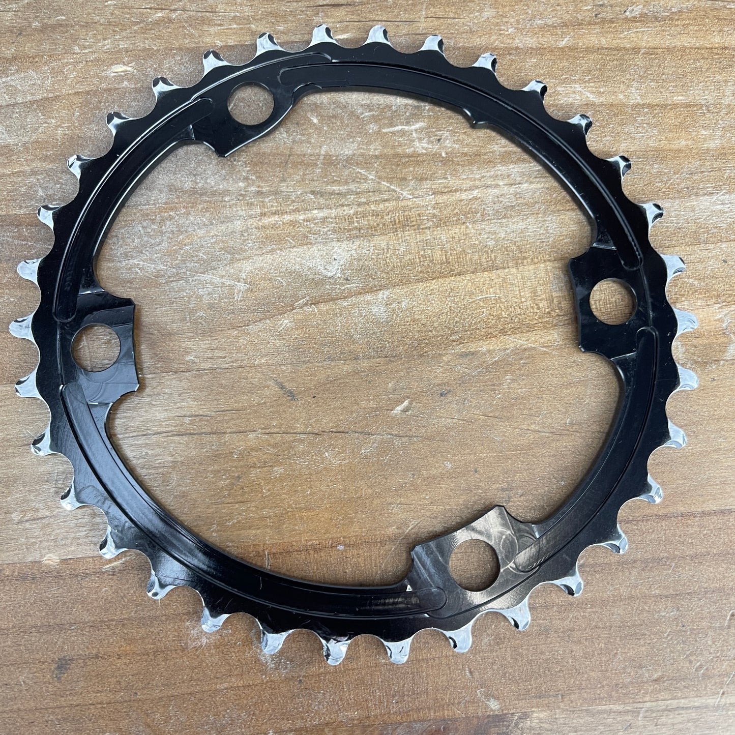 Absolute Black 50/34t Oval Road Chainrings for R9100 & Ultegra R8000 & R7000