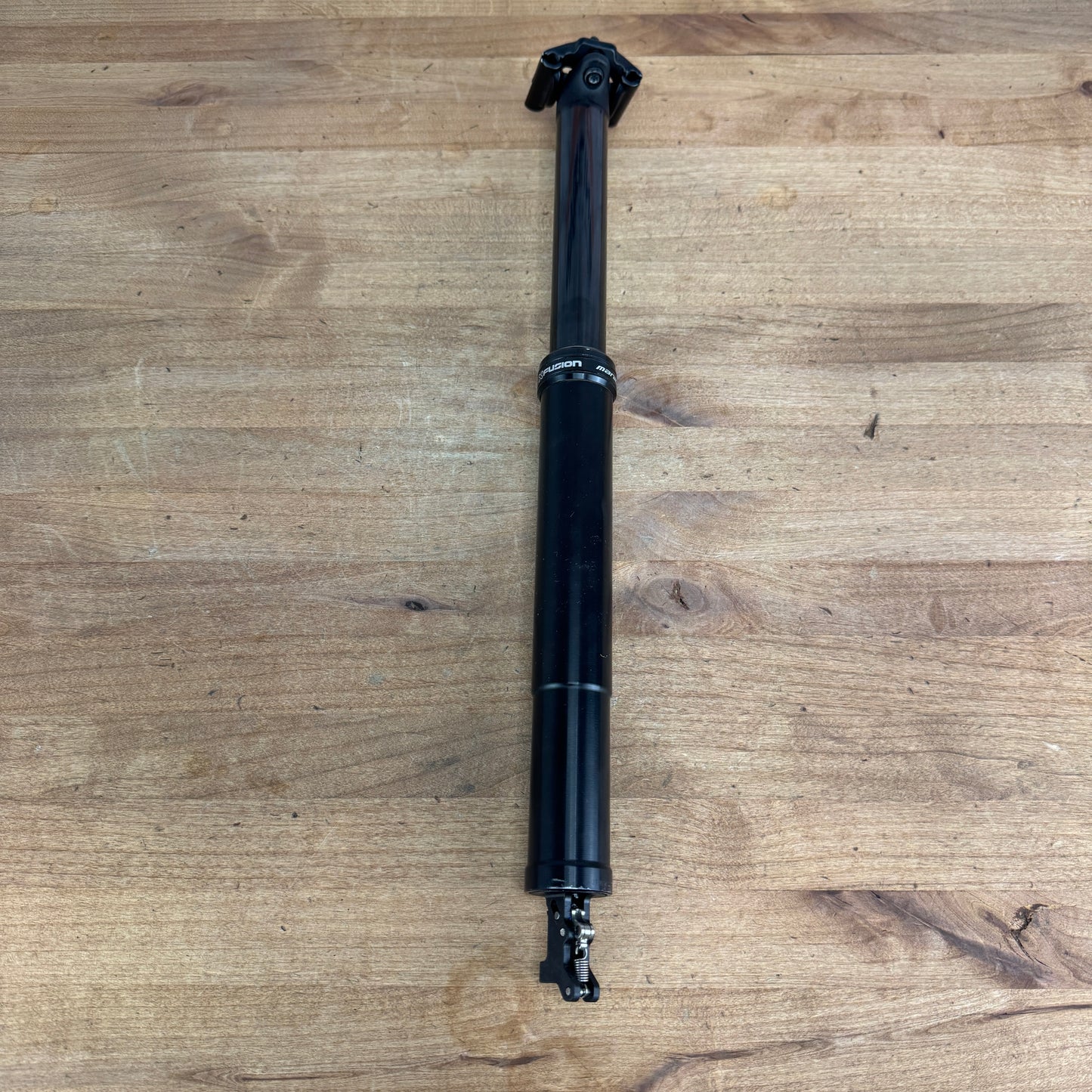Low Mile! X-Fusion Manic 34.9mm 150mm Travel Dropper MTB Bike Seatpost + Remote