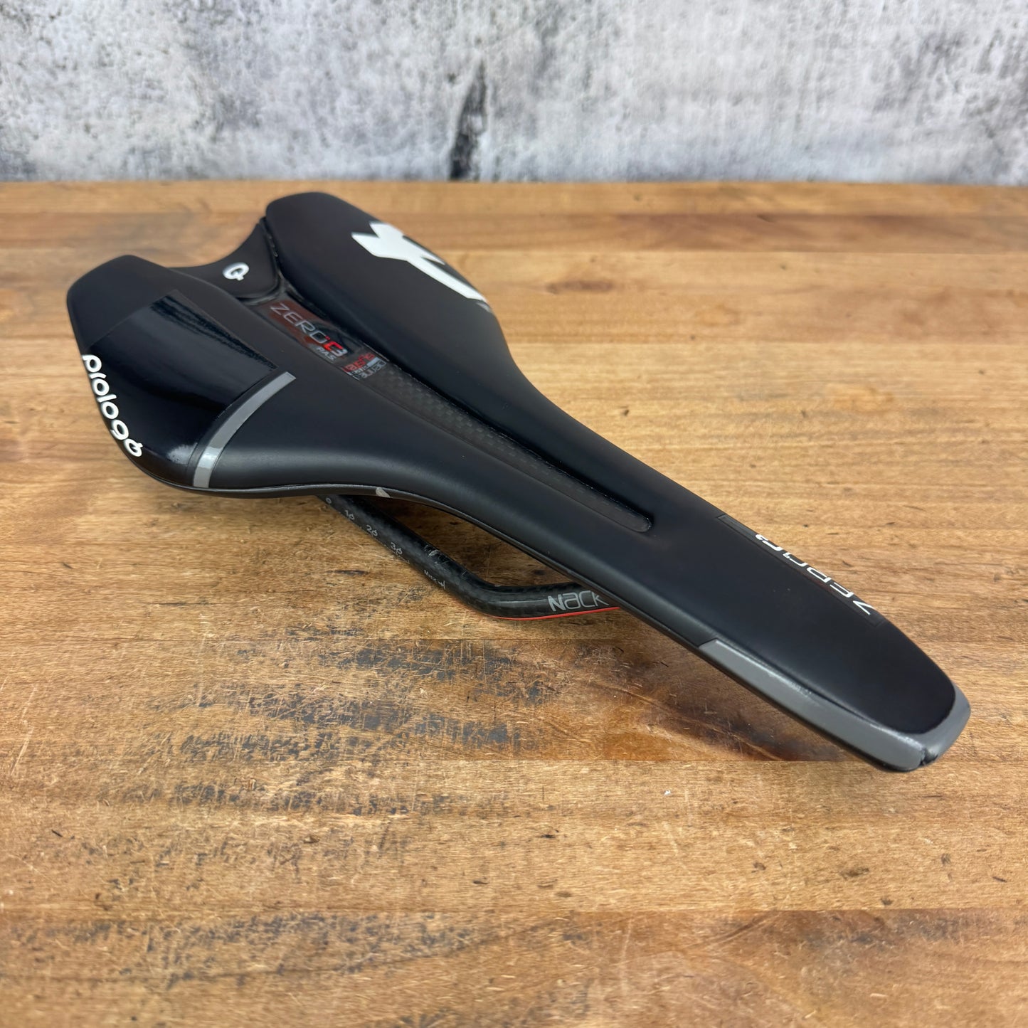 Prologo Zero C3 P.A.S. 132mm 7x9mm Nack Carbon Rails Bike Saddle 154g
