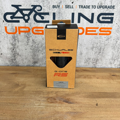 New! Schwalbe G-One RS 700c x 40mm Tubeless Gravel Single Tire MSRP $88