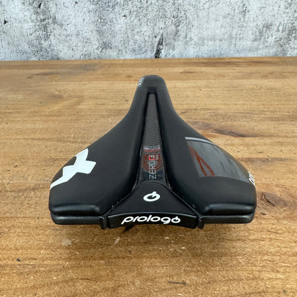 Prologo Zero C3 P.A.S. 132mm 7x9mm Nack Carbon Rails Bike Saddle 154g