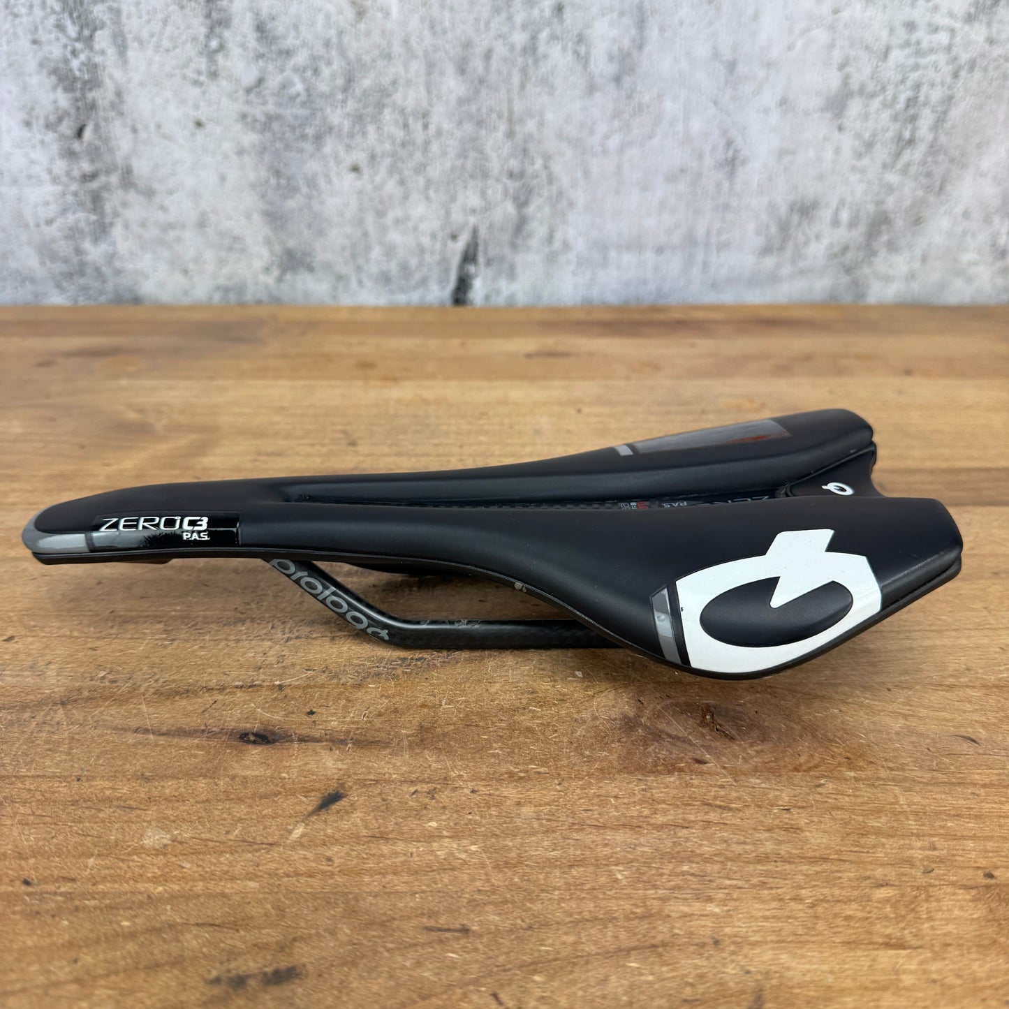 Prologo Zero C3 P.A.S. 132mm 7x9mm Nack Carbon Rails Bike Saddle 154g