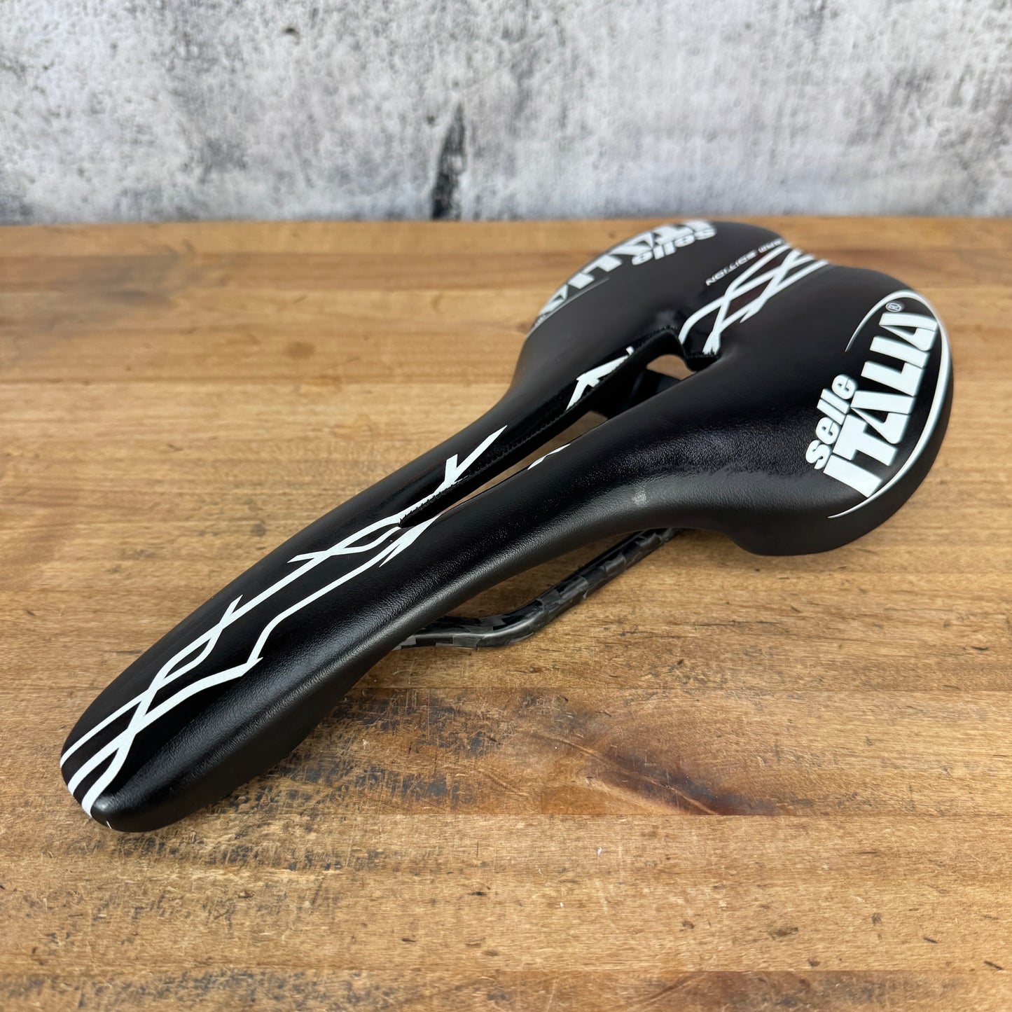 New! Selle Italia Pro Team Flite 147mm 7x9mm Carbon Rails Bike Saddle 186g