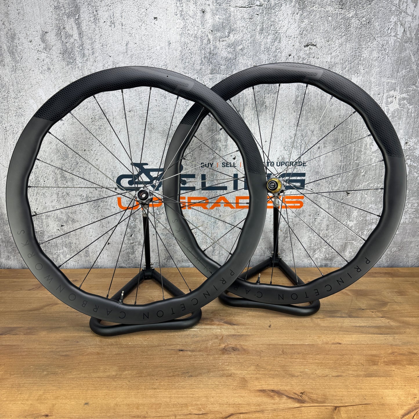 Princeton CarbonWorks Peak 4550 Evolution Tactic TR01 Carbon Tubeless Wheelset 1275g