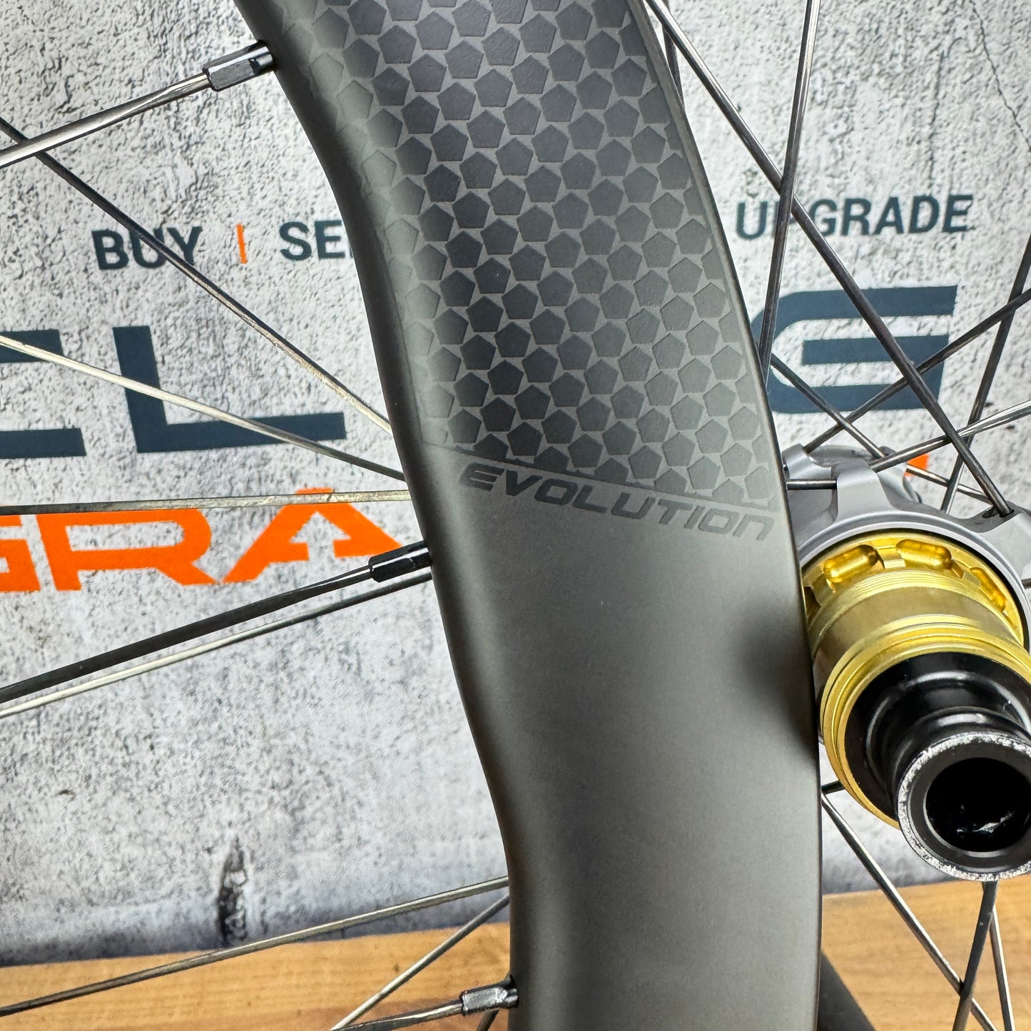 Princeton CarbonWorks Peak 4550 Evolution Tactic TR01 Carbon Tubeless Wheelset 1275g