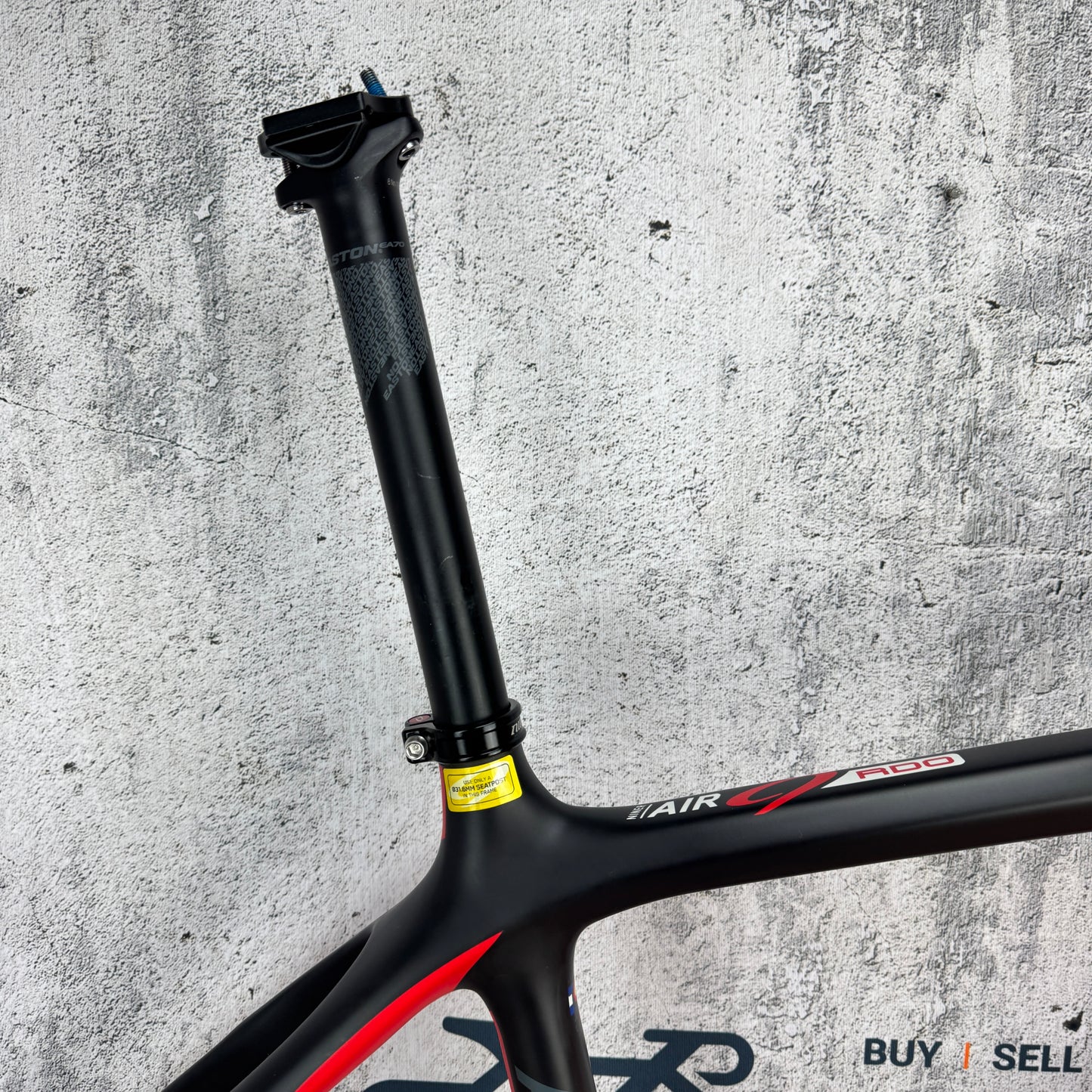 Ridden Once! 2018 Niner Air 9 RDO Non-Boost 29" Carbon HT Mountain Bike Frameset