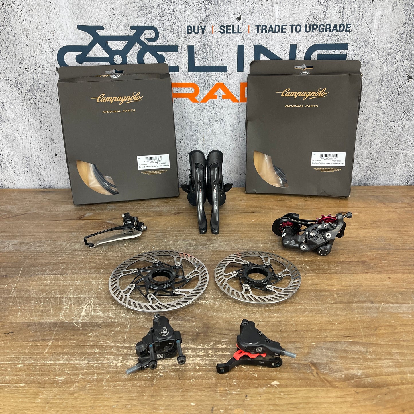 Campagnolo Record 12 Mechanical Hydraulic 12-Speed Disc Mini Groupset + Kogel Ceramic