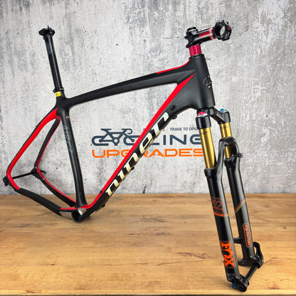Ridden Once! 2018 Niner Air 9 RDO Non-Boost 29" Carbon HT Mountain Bike Frameset
