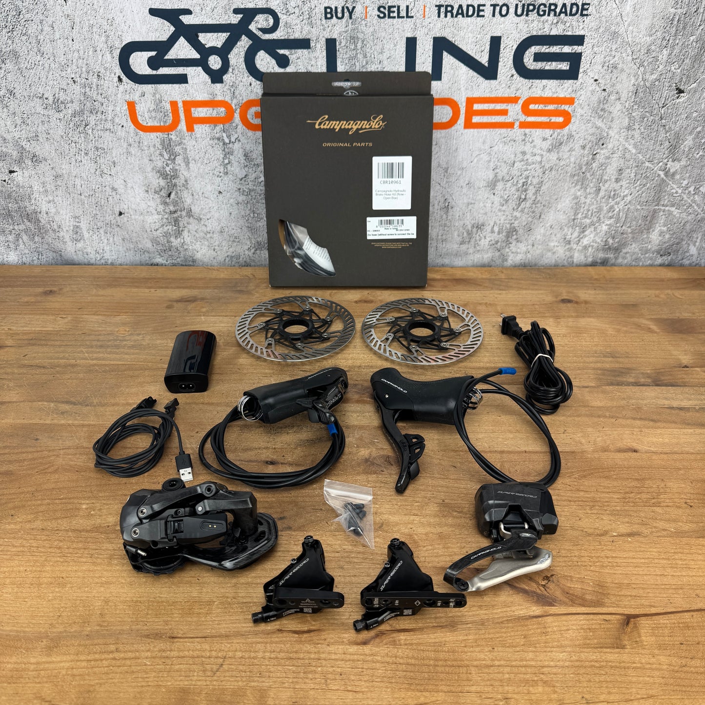 Light Use! Campagnolo Super Record WRL 12-Speed Electronic Wireless Mini Groupset