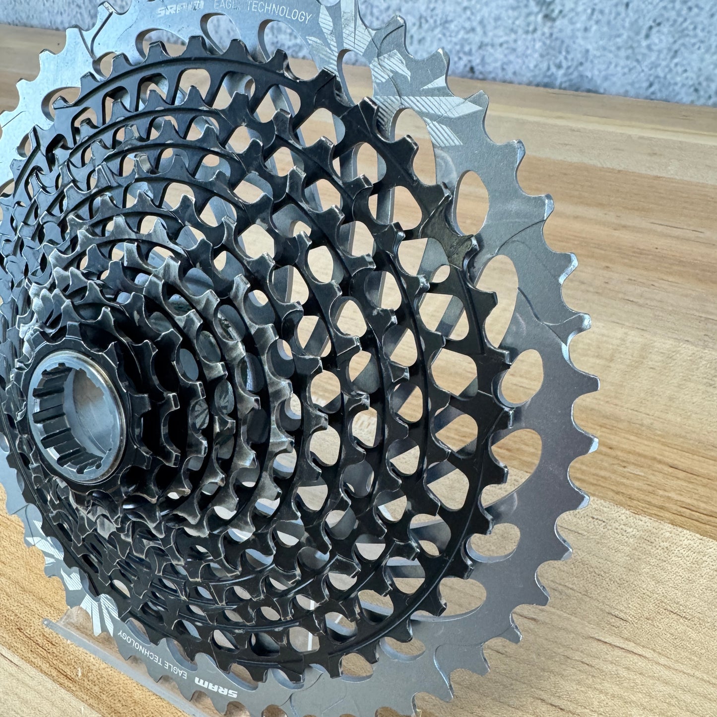 Light Use! SRAM XO1 Eagle XG-1295 10-50t 12-Speed Mountain Bike Cassette 356g