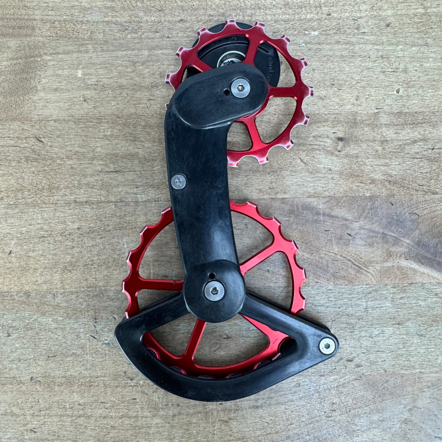 Low Mile! Ceramicspeed OSPW Red fits Red D1/Force D1+Red E1 Rear Derailleur Cage
