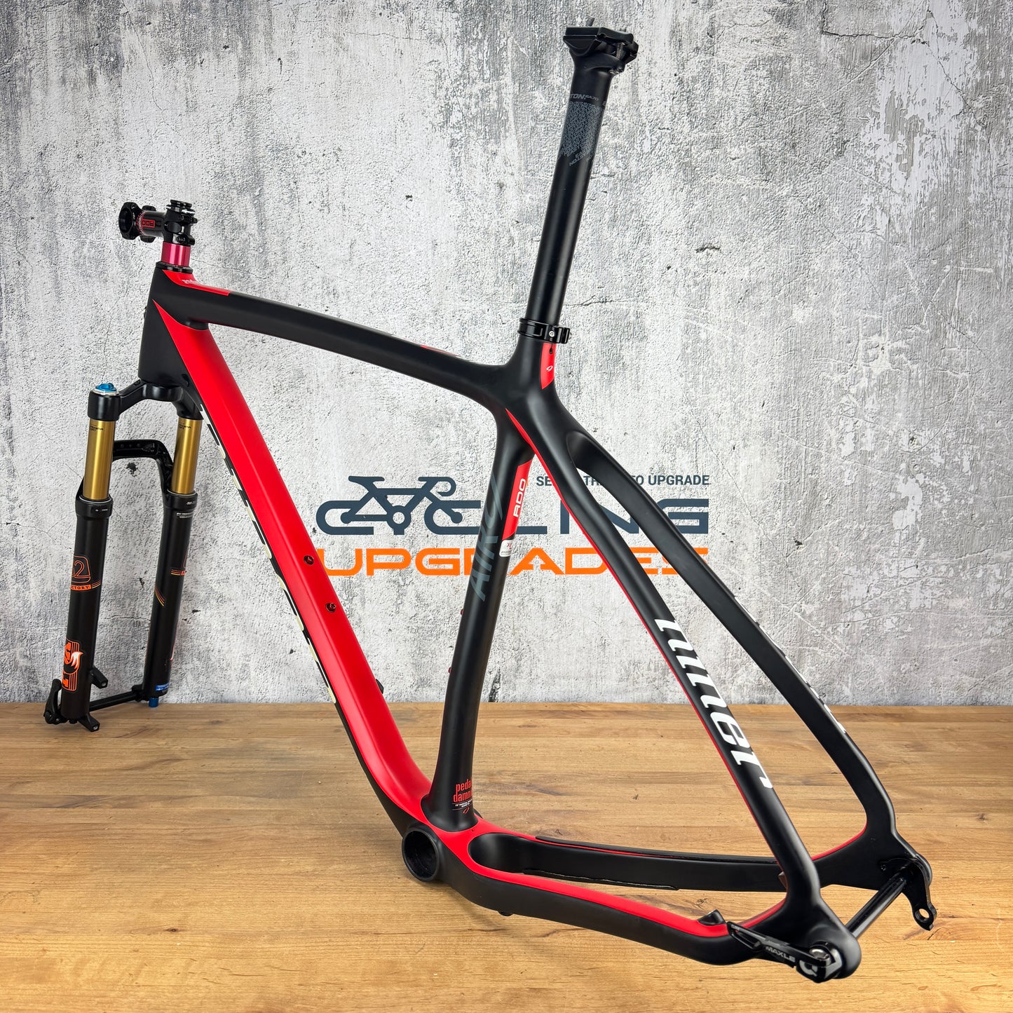 Ridden Once! 2018 Niner Air 9 RDO Non-Boost 29" Carbon HT Mountain Bike Frameset