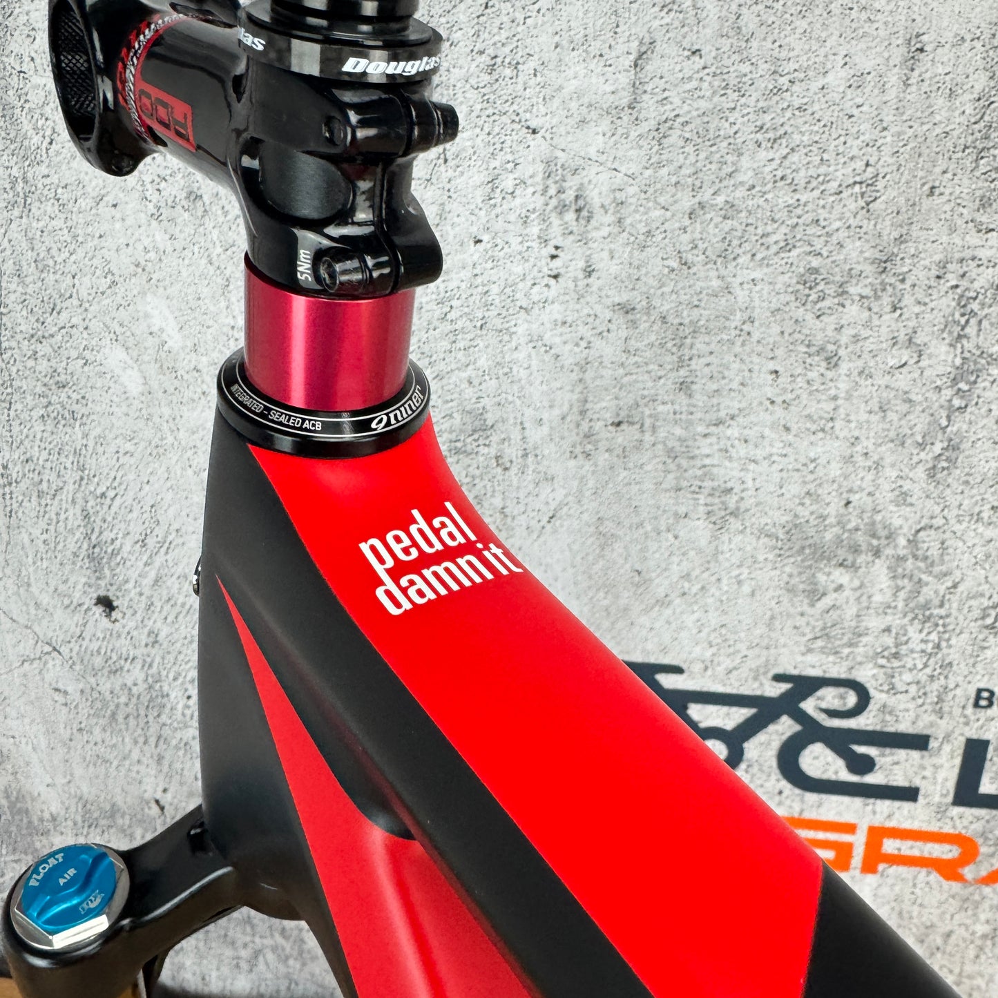 Ridden Once! 2018 Niner Air 9 RDO Non-Boost 29" Carbon HT Mountain Bike Frameset