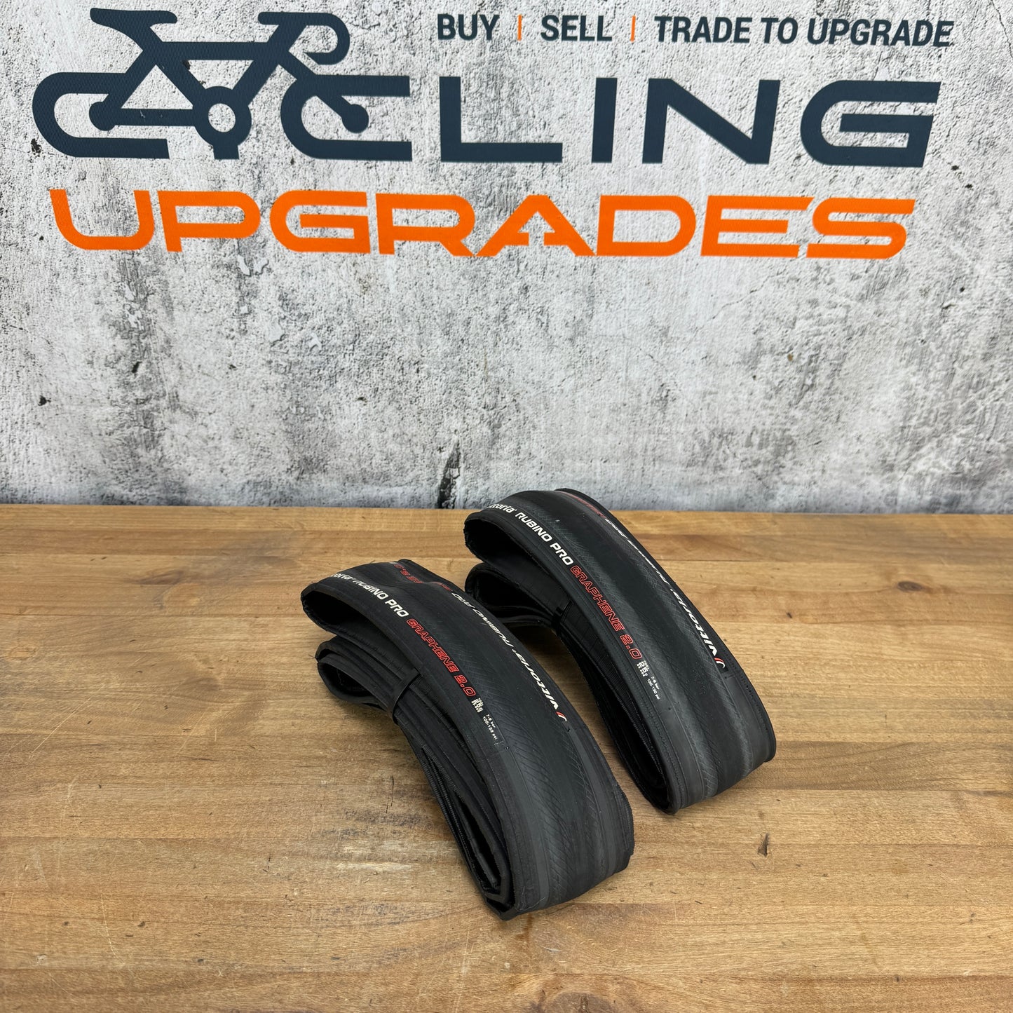 Pair Vittoria Rubino Pro Graphene 2.0 700c x 25 Clincher Bike Tires