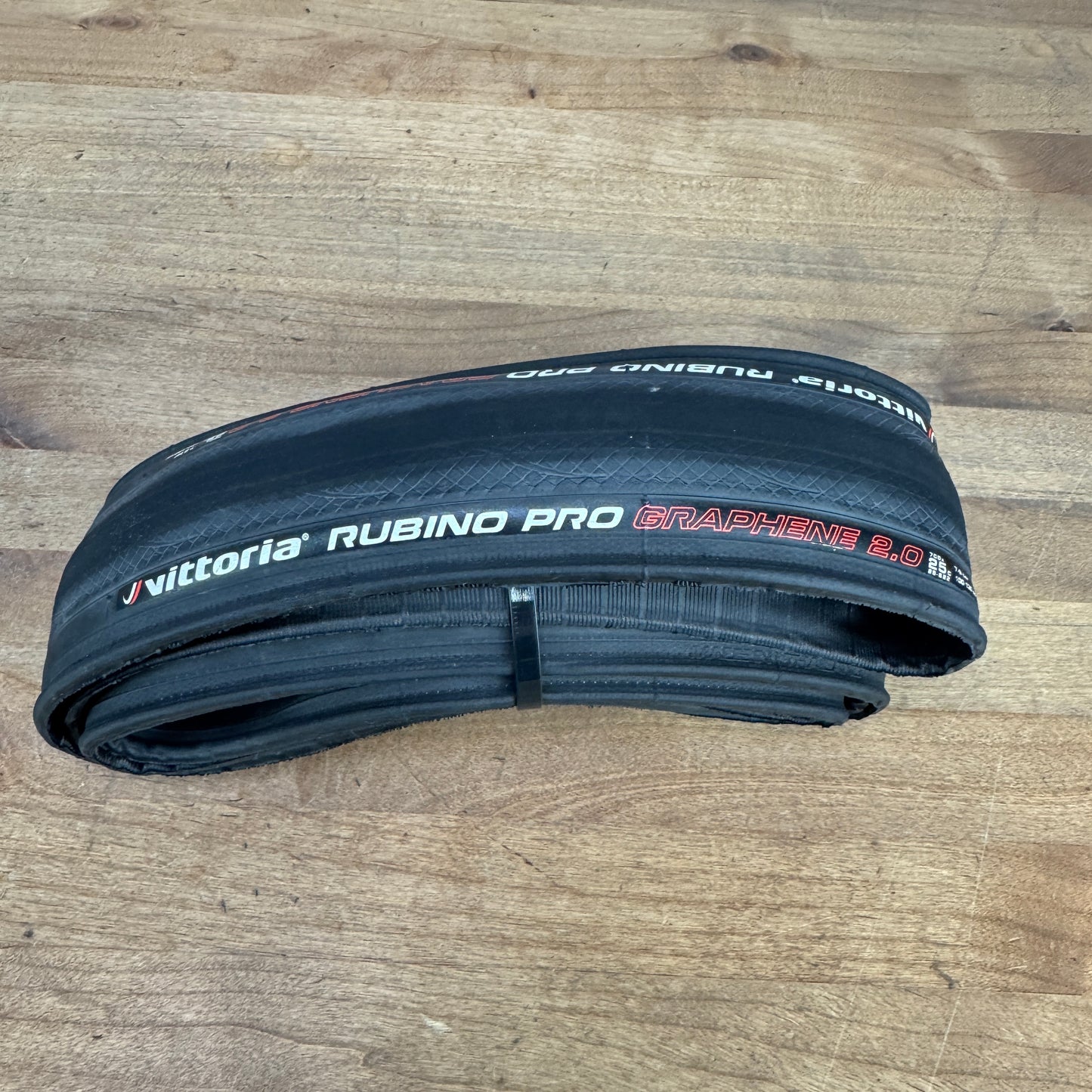 Pair Vittoria Rubino Pro Graphene 2.0 700c x 25 Clincher Bike Tires