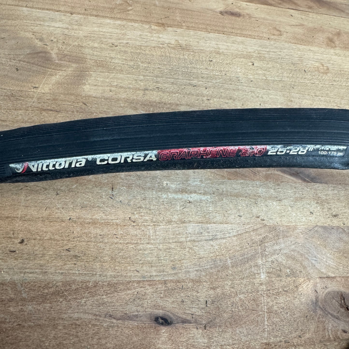 Vittoria Corsa Graphene 2.0 700 x 25-28mm Tubular Single Bike Tire 321g