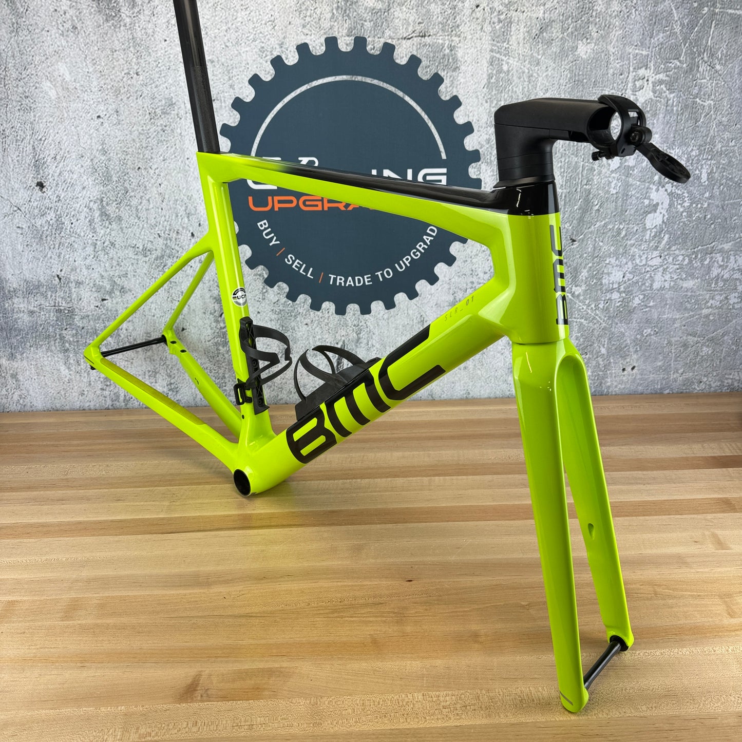Low Mile! 2022 BMC Teammachine SLR01 54cm Carbon Disc Frameset 700c 1700g