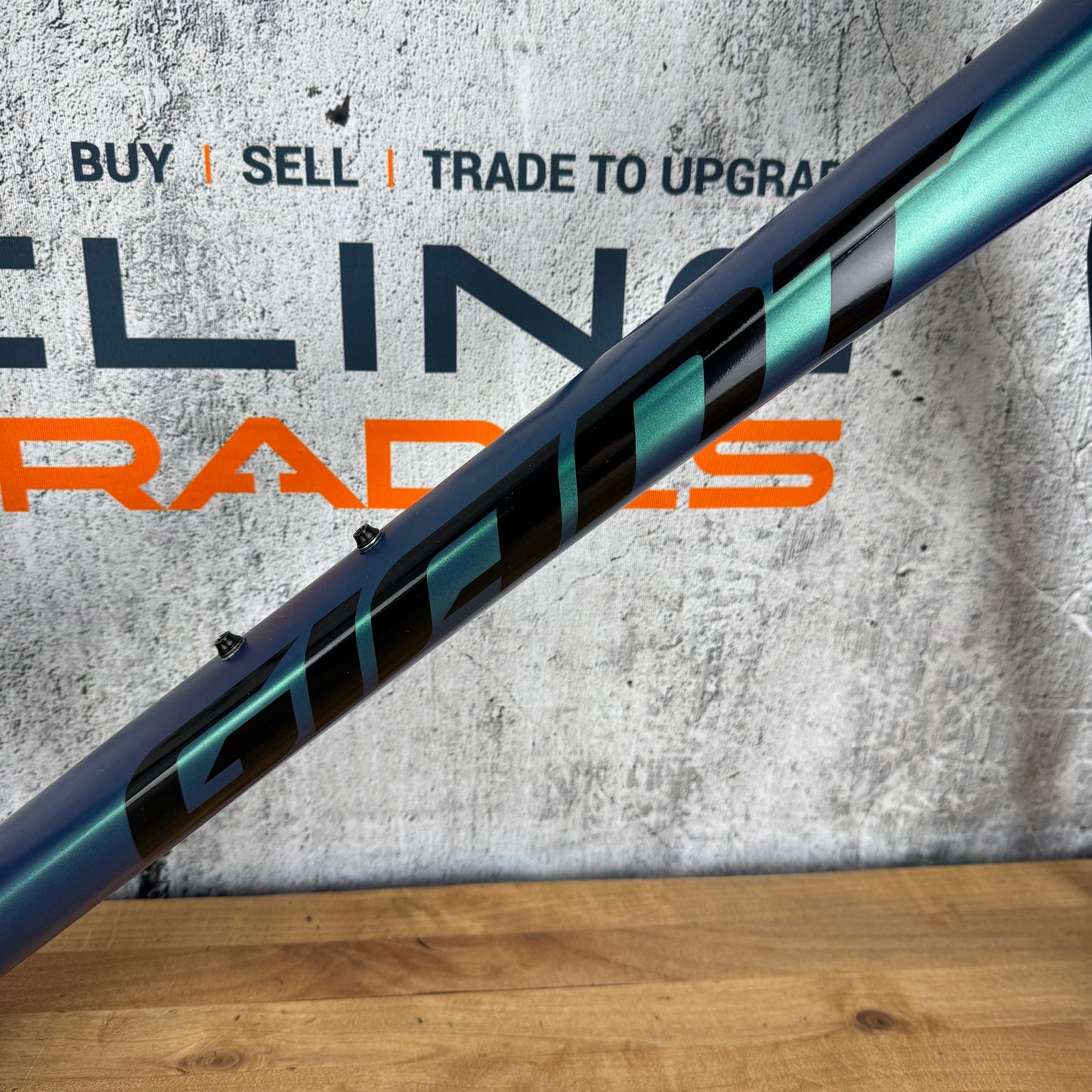 2021 Giant TCR Advanced SL M/L Carbon Disc Brake ISP Chrysocolla Frameset 700c
