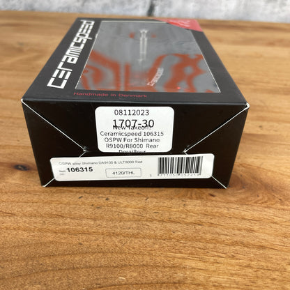 New Takeoff! CeramicSpeed OSPW For 11-Speed Shimano R9100/R9150/R8000 106315