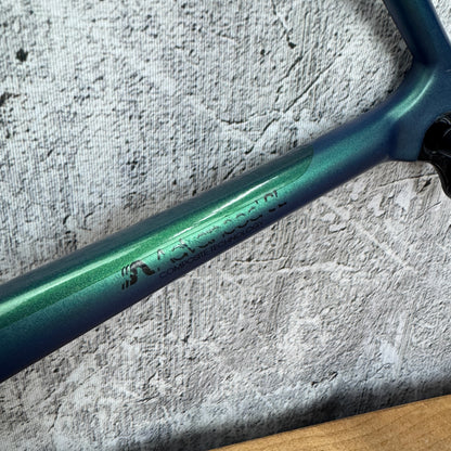 2021 Giant TCR Advanced SL M/L Carbon Disc Brake ISP Chrysocolla Frameset 700c