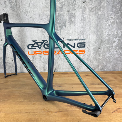 2021 Giant TCR Advanced SL M/L Carbon Disc Brake ISP Chrysocolla Frameset 700c