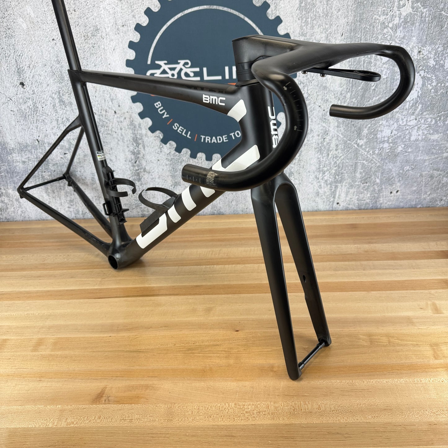 Mint! BMC Teammachine SLR 01 54cm Carbon Disc Brake Frameset 700c 1875g