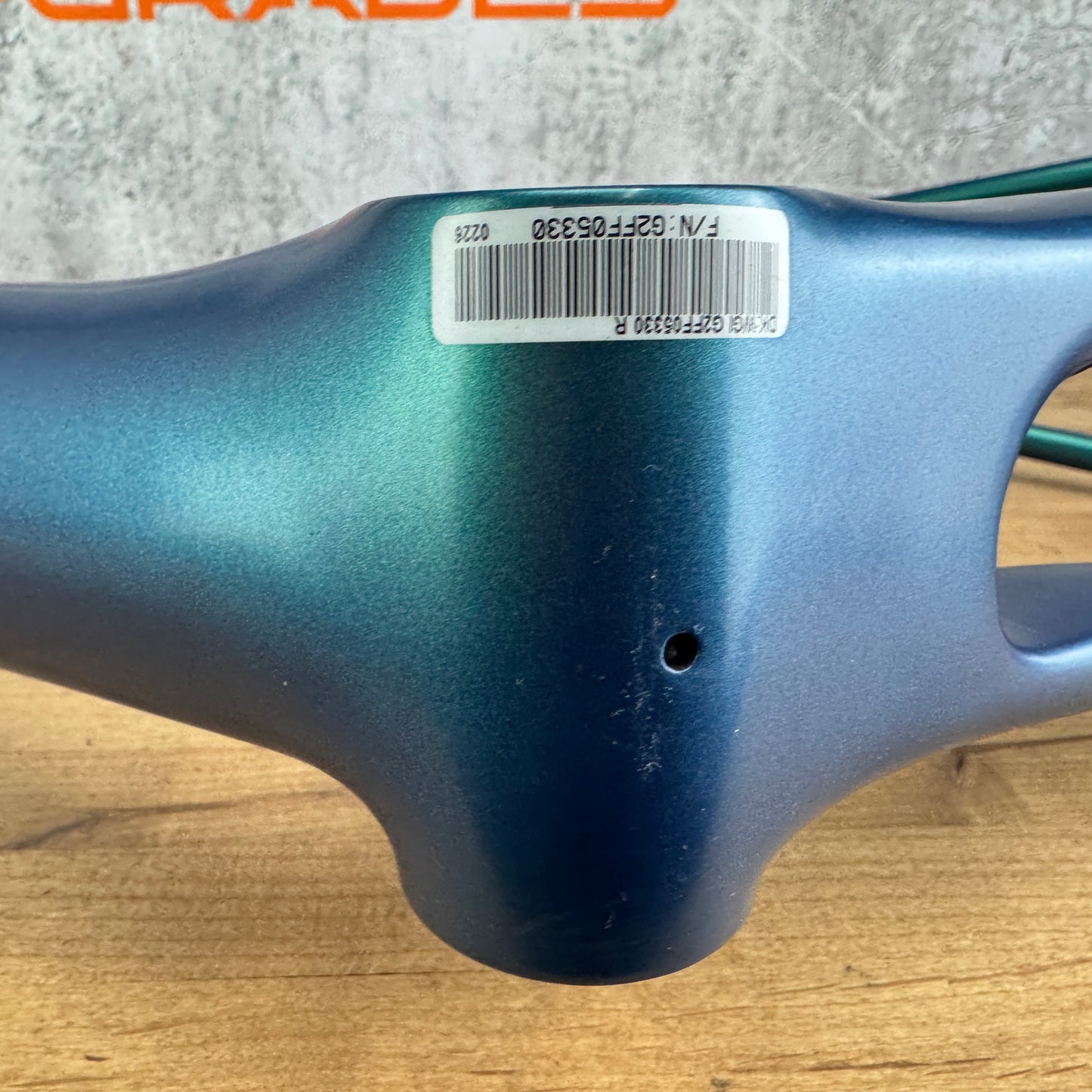 2021 Giant TCR Advanced SL M/L Carbon Disc Brake ISP Chrysocolla Frameset 700c