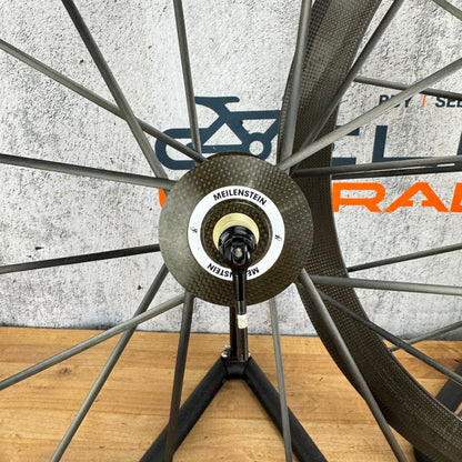 Lightweight Meilenstein Gen IV 16/20 Carbon Clincher Wheelset Rim Brake 1223g