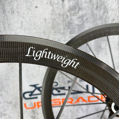 Lightweight Meilenstein Gen IV 16/20 Carbon Clincher Wheelset Rim Brake 1223g