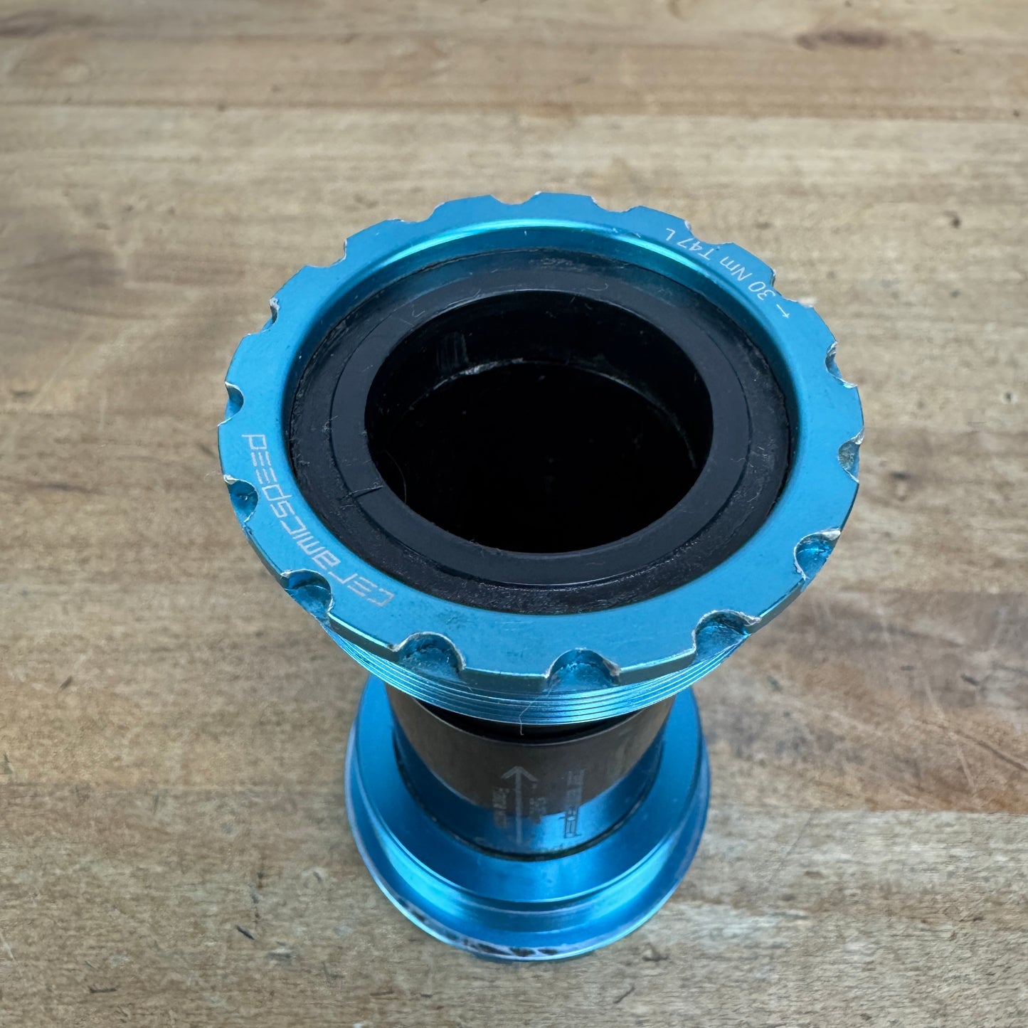 Ceramicspeed Threadfit T47a Blue Sram Dub Bottom Bracket for 29mm Spindles 108g