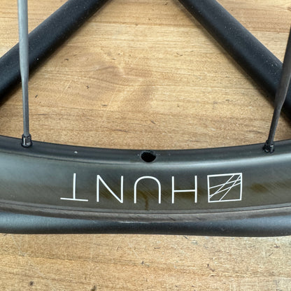 2023 Hunt 36 Carbon Tubeless Wheelset 700c Rim Brake UD Carbon Spokes 1317g