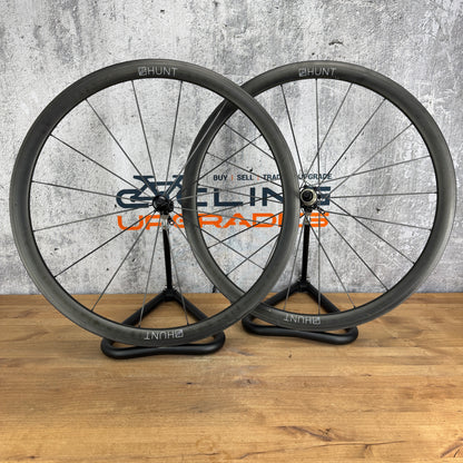 2023 Hunt 36 Carbon Tubeless Wheelset 700c Rim Brake UD Carbon Spokes 1317g