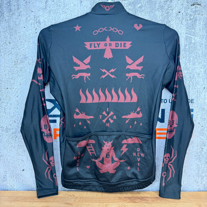 New! Twin Six The Anti-Team Long Sleeve Thermal Men's Small Cycling Jersey