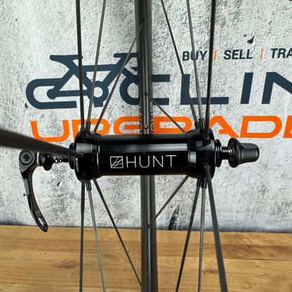 2023 Hunt 36 Carbon Tubeless Wheelset 700c Rim Brake UD Carbon Spokes 1317g