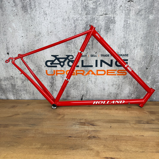 Vintage! 1994 Holland Joe Bell Paint 59cm Rim Brake Steel Bike Frame 700c 1932g