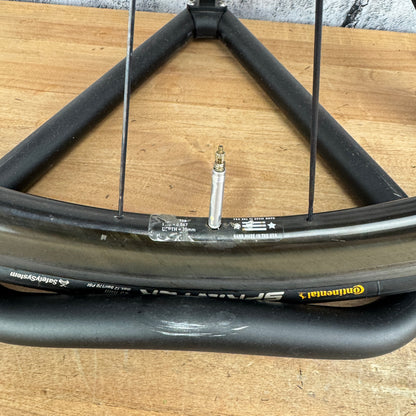 Enve SES 3.4 Carbon Tubular Wheelset 700c Rim Brake Tune Hubs + Continental