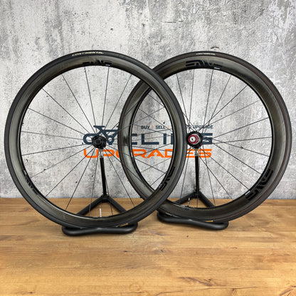 Enve SES 3.4 Carbon Tubular Wheelset 700c Rim Brake Tune Hubs + Continental