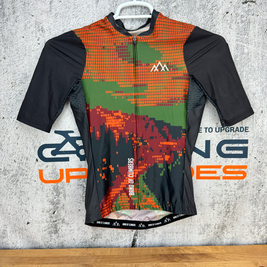Band of Climbers PXL Jersey - PSB Orange Men's Small Short Sleeve Cycling Jersey