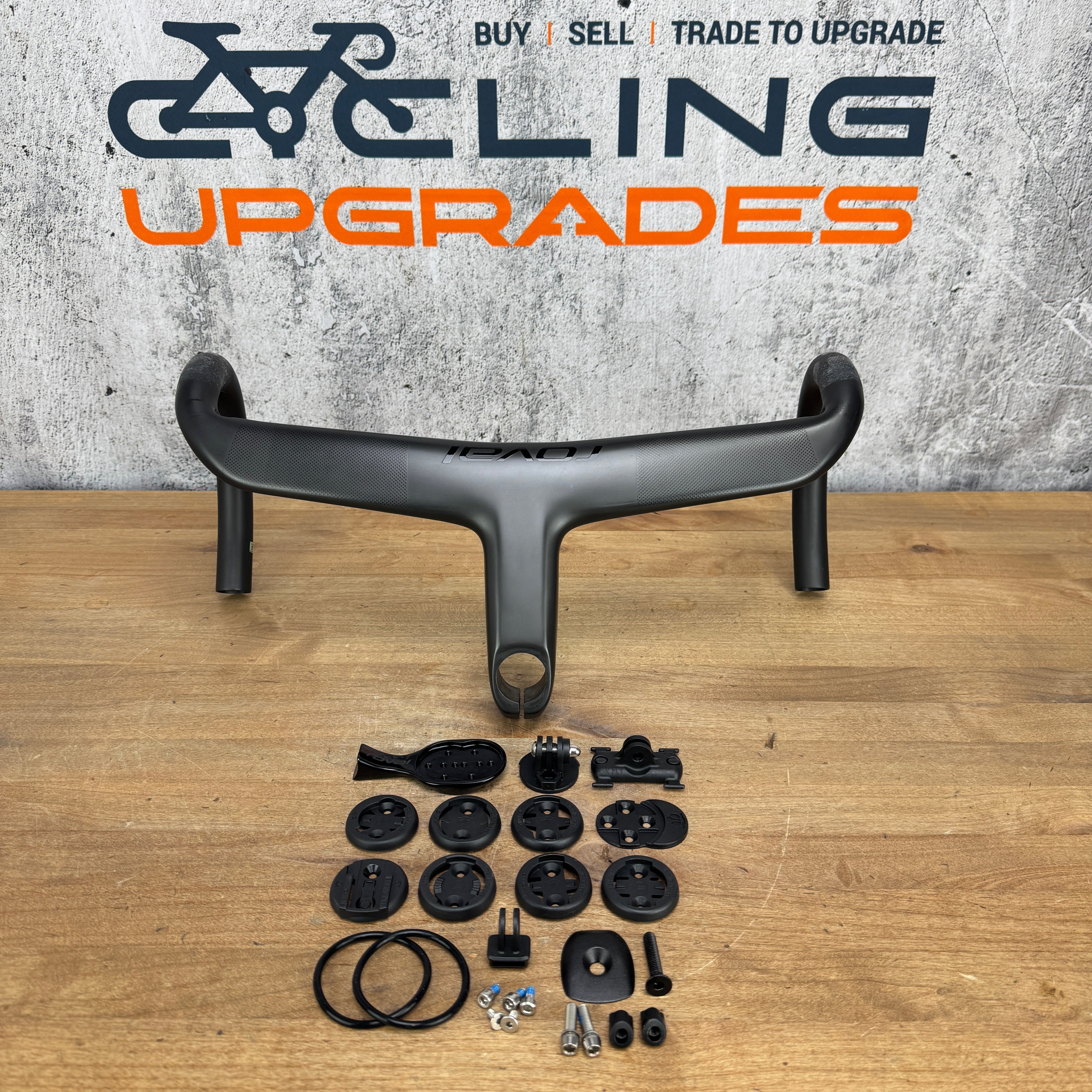 Roval Rapide Cockpit Carbon 40cm x 120mm Integrated Handlebar w