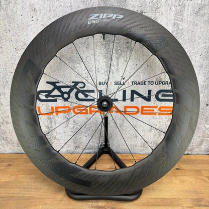 Zipp 858 NSW Carbon Tubeless Hookless Disc Brake Front Wheel 700c 726g