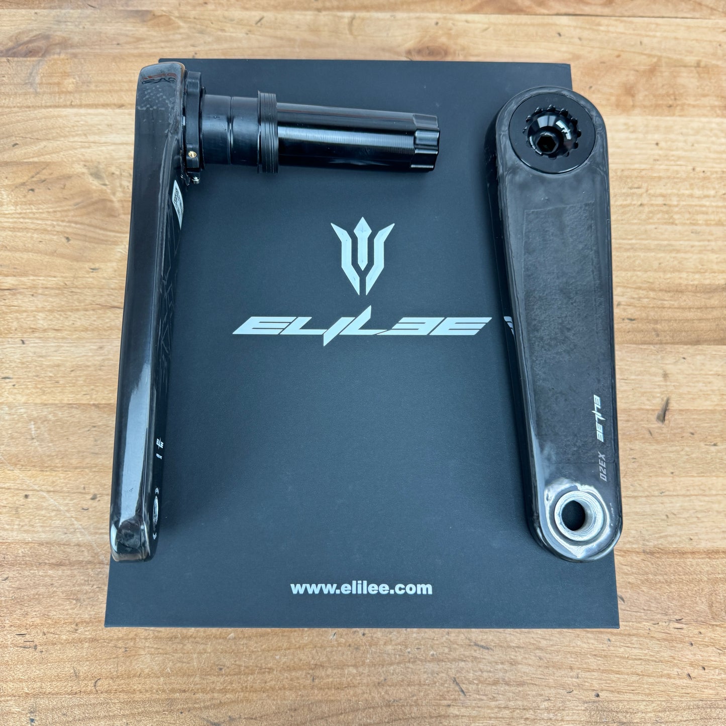 New! Elilee XXE X320 Carbon Bike Crank Arms 320g Easton Cinch Direct Mount