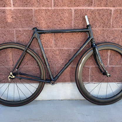 Vintage! Calfee Tetra Classic 54cm Carbon Frameset Ritchey Fork Chris King 1811g